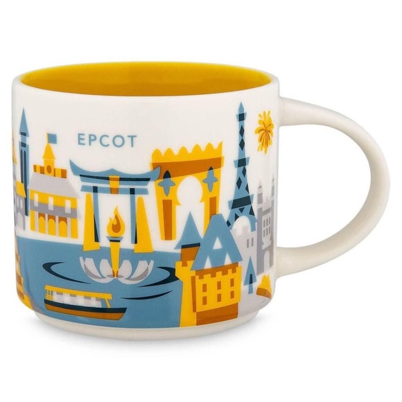 NEW - Starbucks Disney Parks You Are Here mug - Epcot - Picture 1 of 5